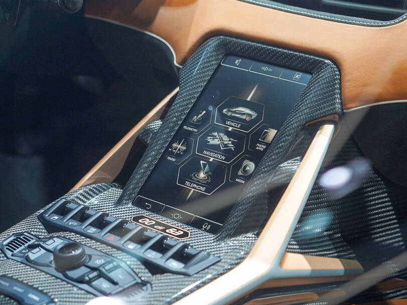 لامبورغيني سيان إف كيه بي ٣٧ Interior 