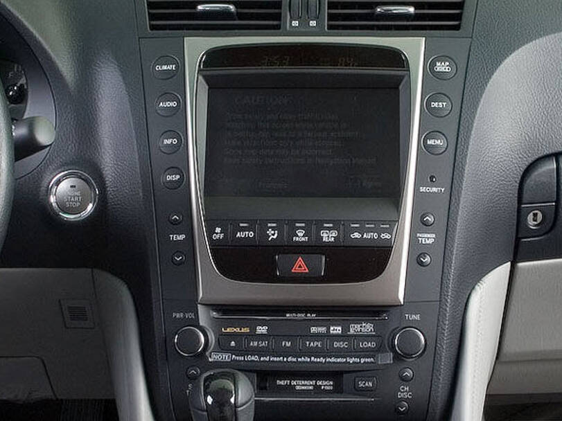 Lexus GS 3rd (S190) Generation Interior 