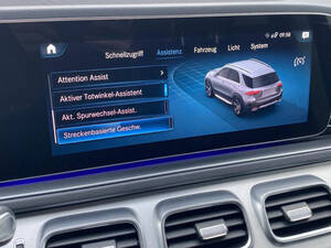 Mercedes Benz GLE Class Interior 