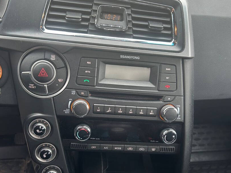 Ssangyong Actyon Sport Interior 