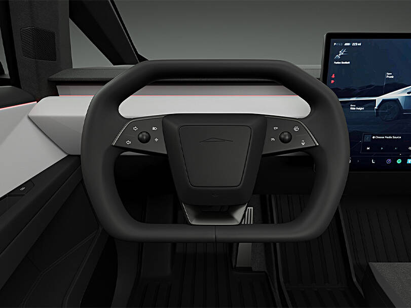 تسلا سايبر تراك 2025 Interior 
