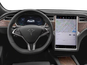 تسلا موديل S الداخلية 