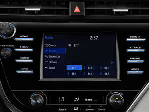 Toyota Camry Interior 