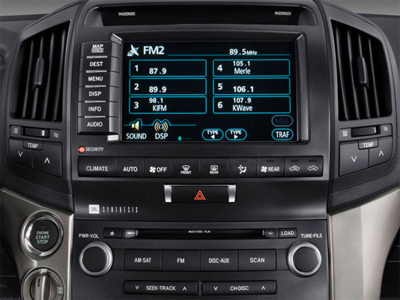تويوتا لاند كروزر الجيل الرابع (J200) Interior 