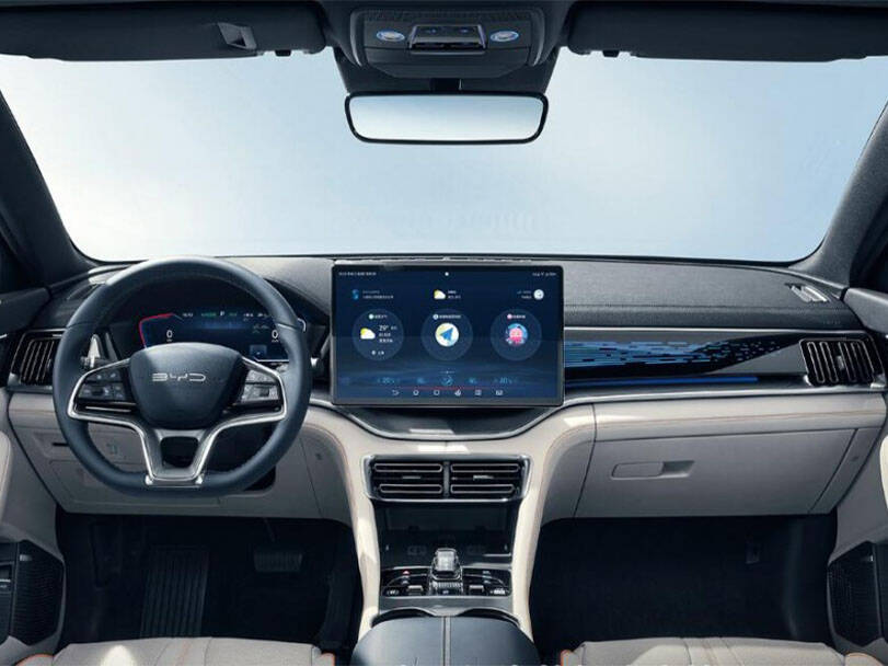 BYD Song Plus Interior 
